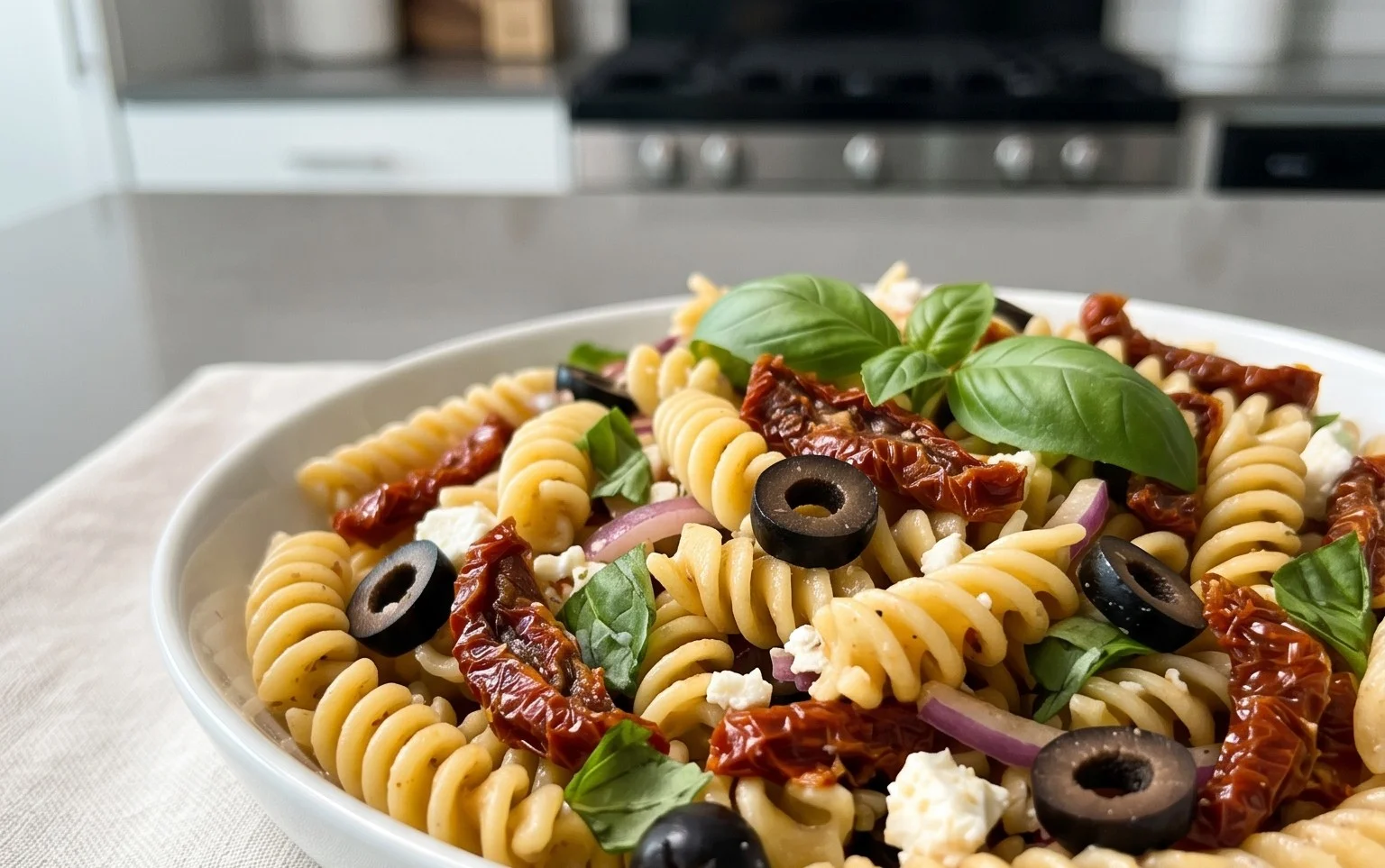 Sun Dried Tomato Pasta Salad