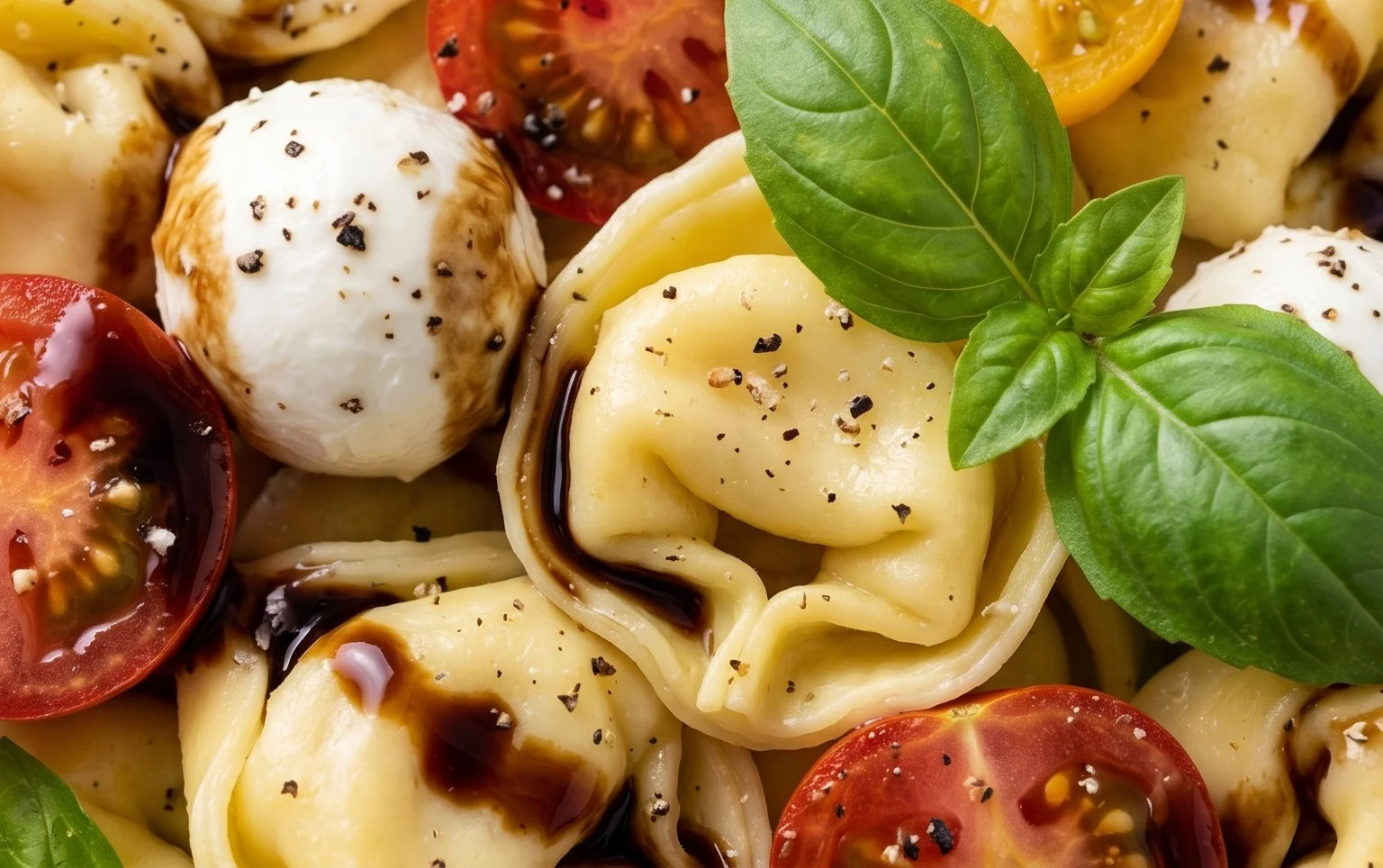 Tortellini Caprese Salad