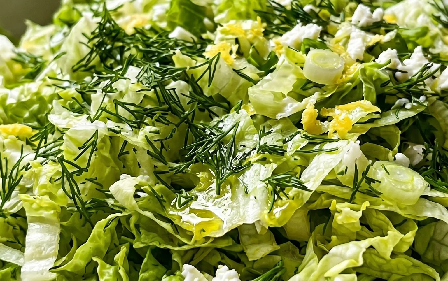 Maroulosalata (Greek Lettuce Salad)