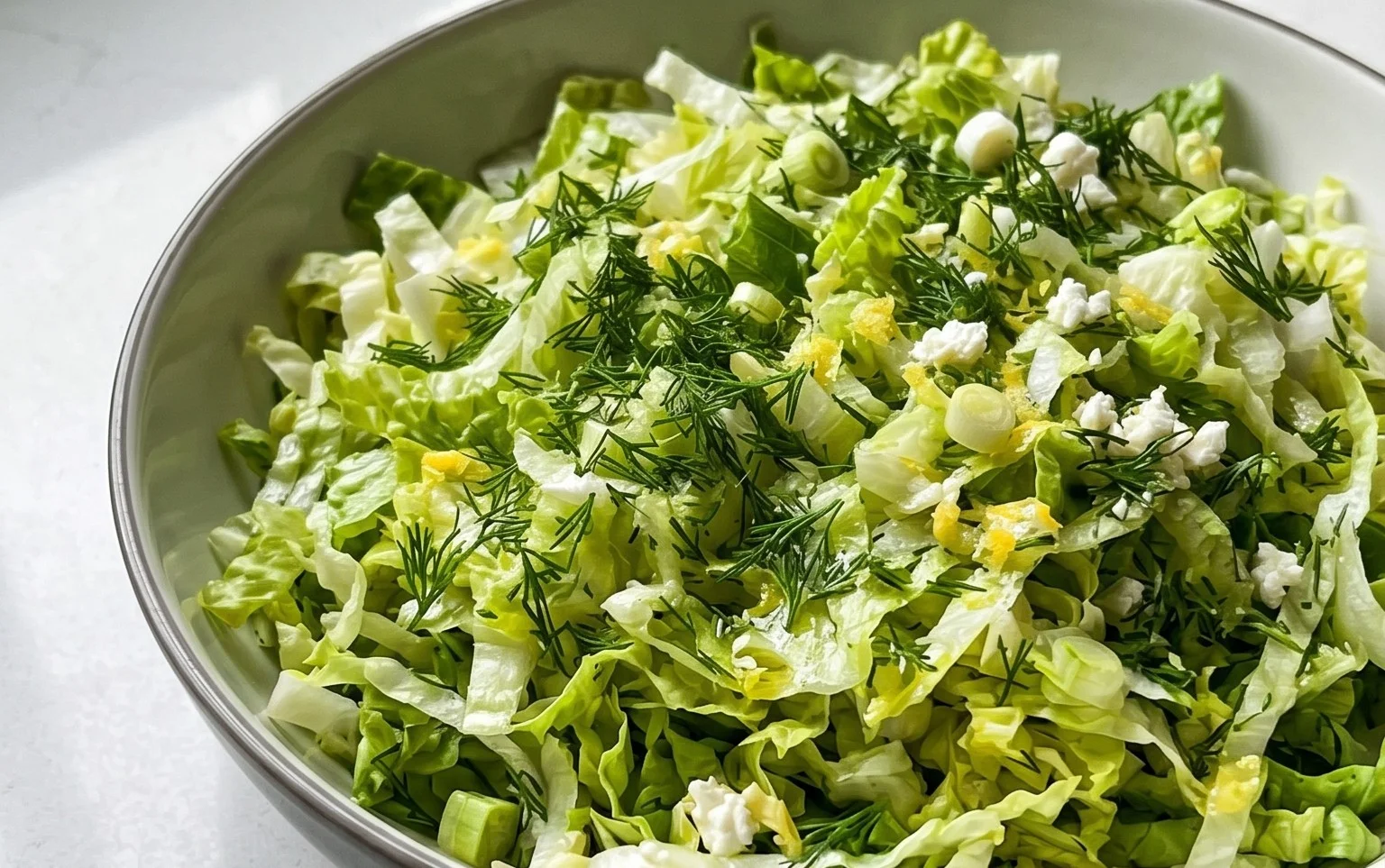 Maroulosalata (Greek Lettuce Salad)