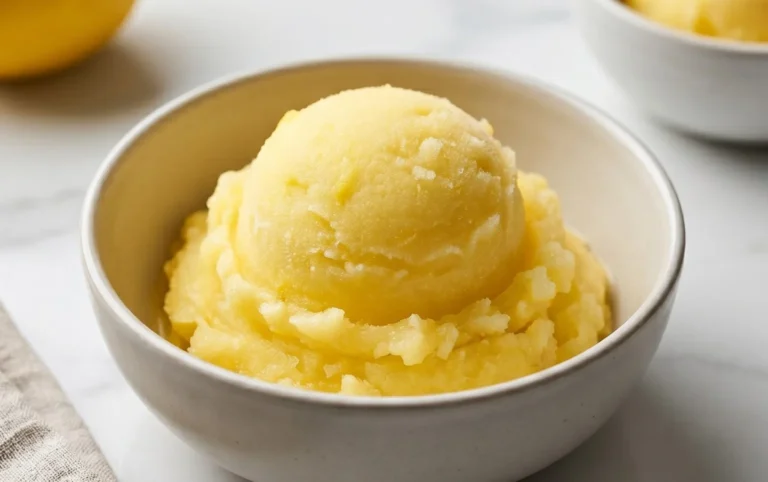 Lemon Sorbet