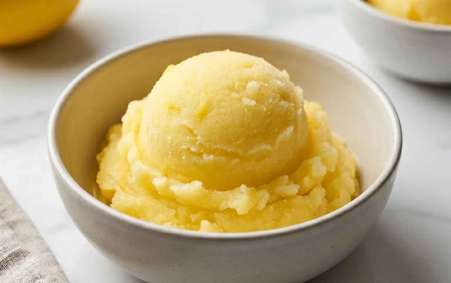Lemon Sorbet