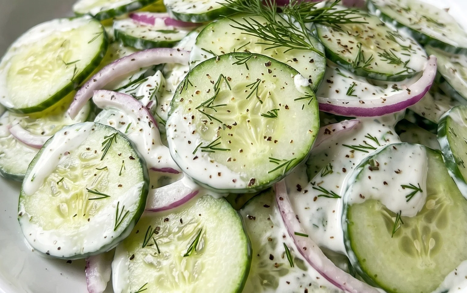 Polish Cucumber Salad