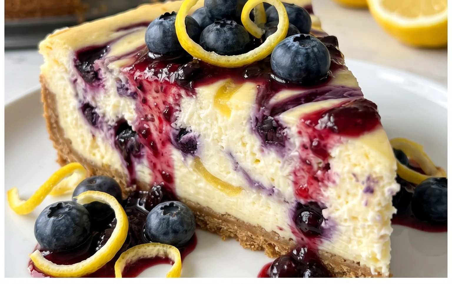 Lemon Blueberry Cheesecake