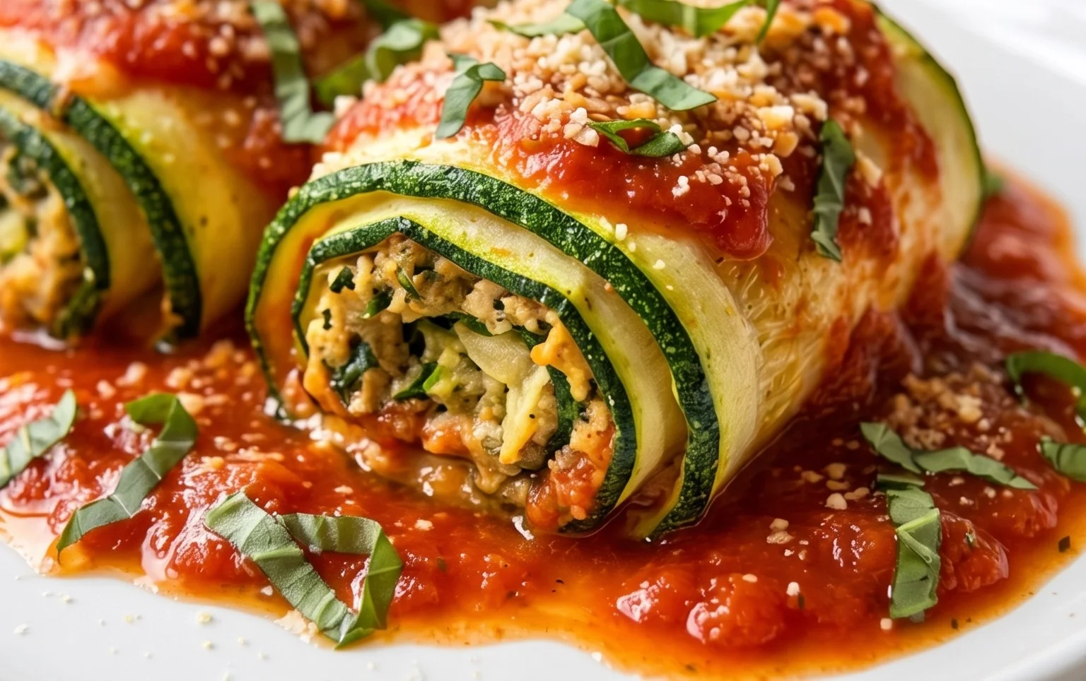 Vegan Zucchini Rollatini