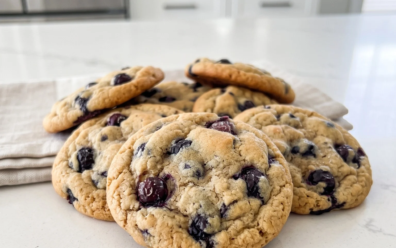 Best Ever Blueberry Cookies