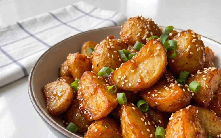 Crispy Honey Chilli Potatoes
