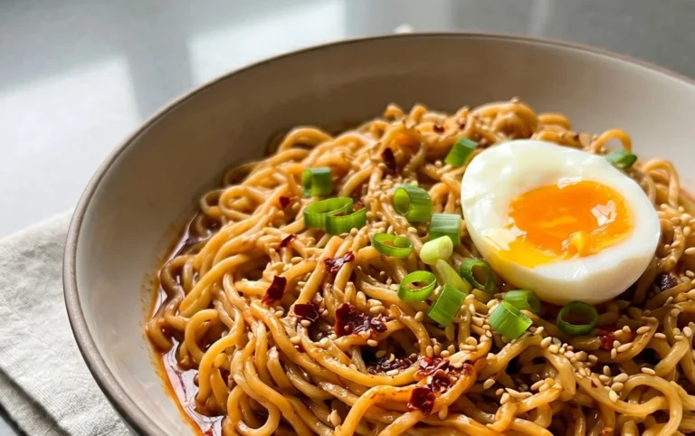 Easy Saucy Ramen Noodles