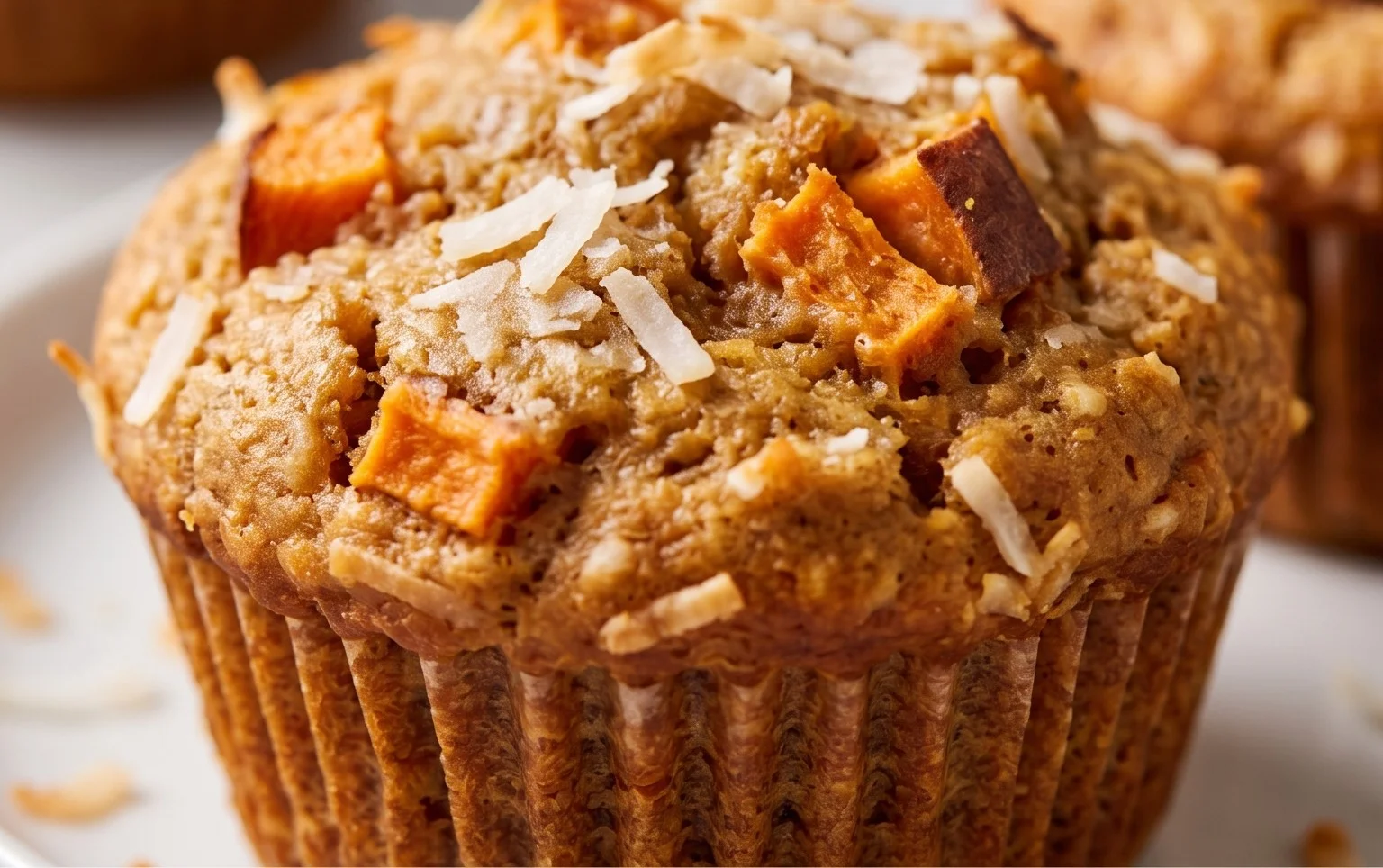 Anti-Inflammatory Coconut and Sweet Potato Muffin Recipe
