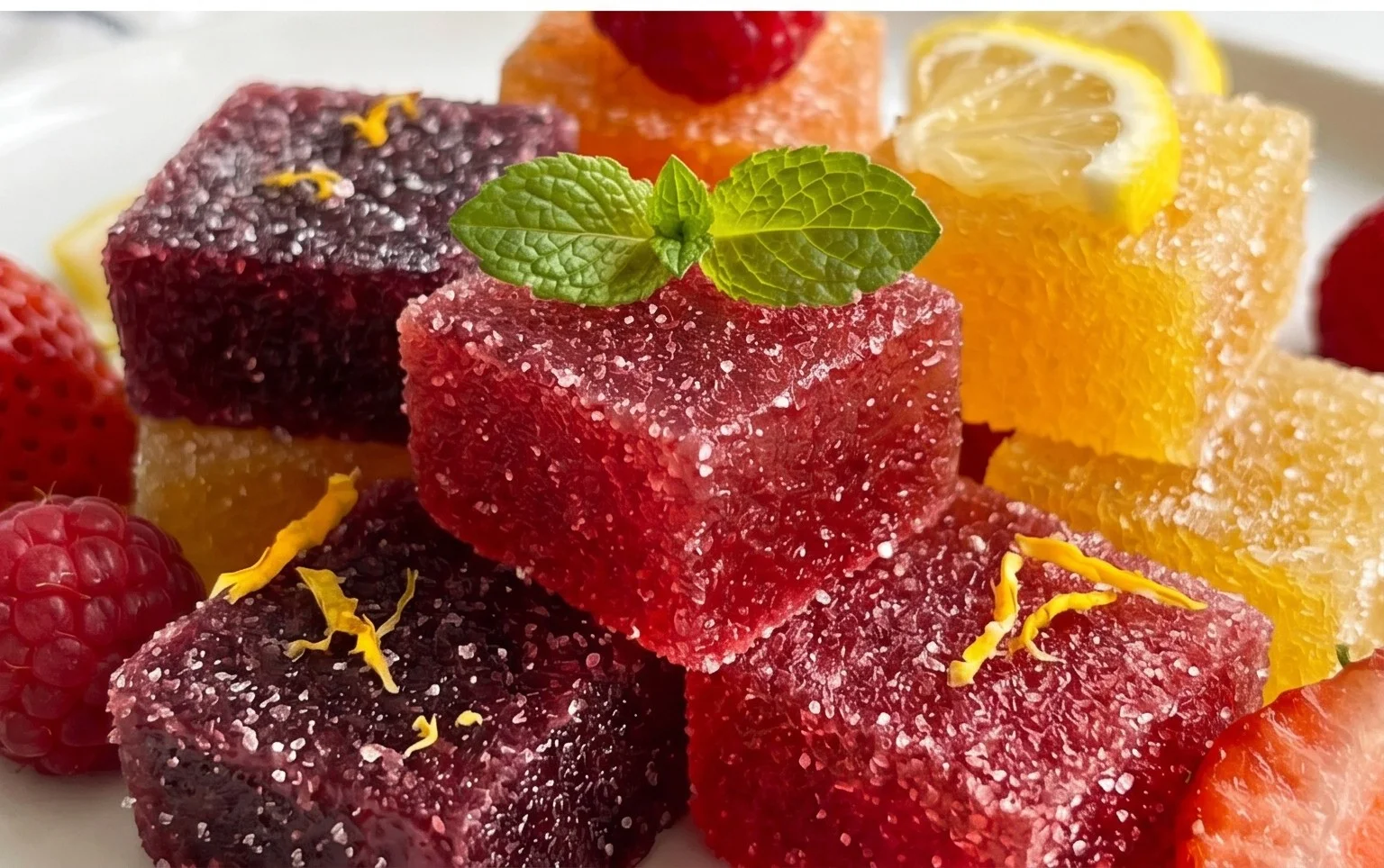 Homemade Pâtes de Fruits (no corn syrup)