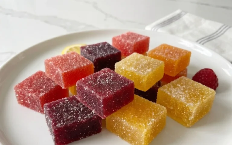 Homemade Pâtes de Fruits (no corn syrup)
