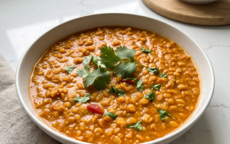 Spicy Red Lentil Curry