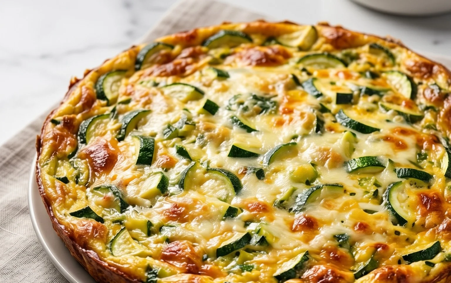 Crustless Zucchini Quiche Recipe