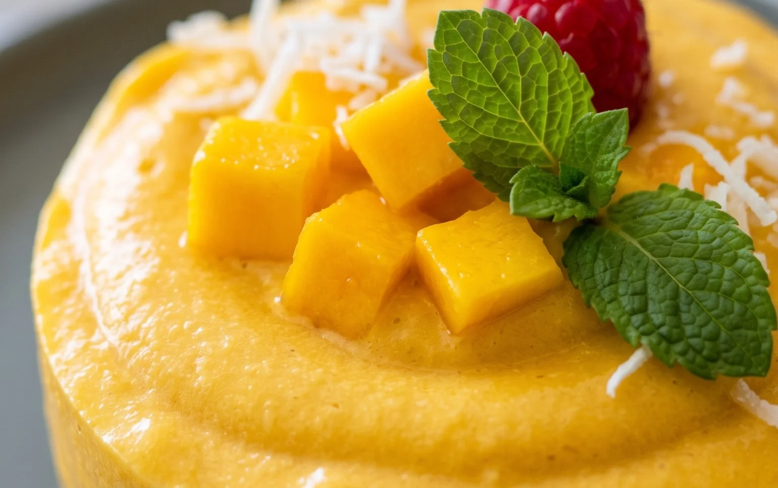 Vegan Mango Mousse