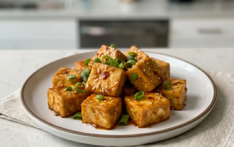 Honey Garlic Tofu