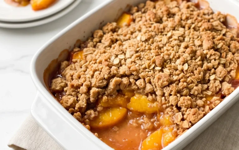 Peach Crisp