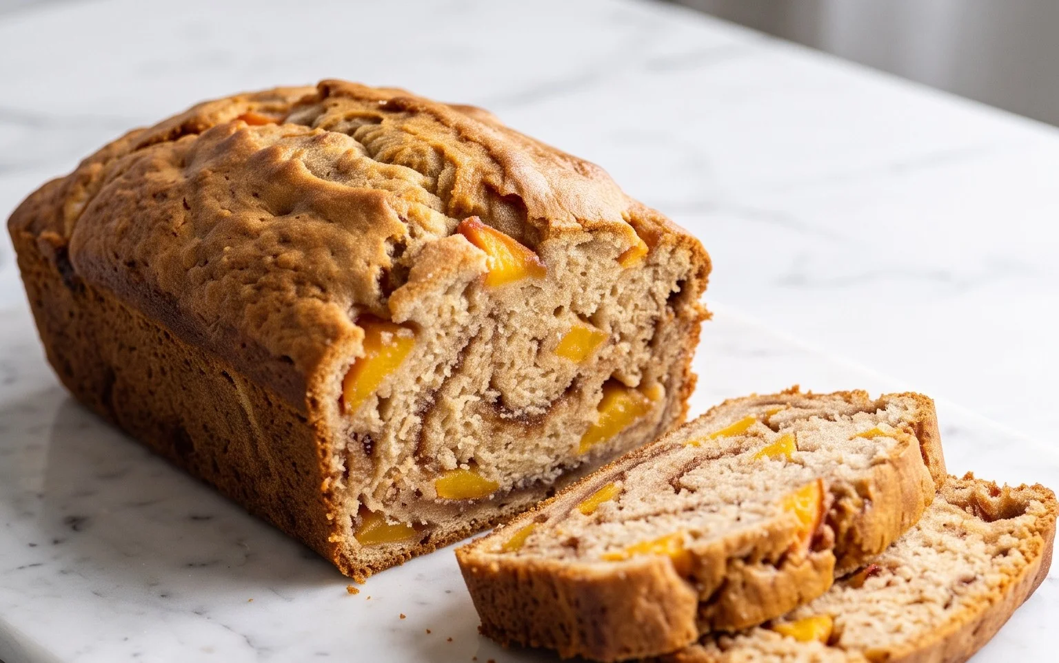 Spiced Peach Bread