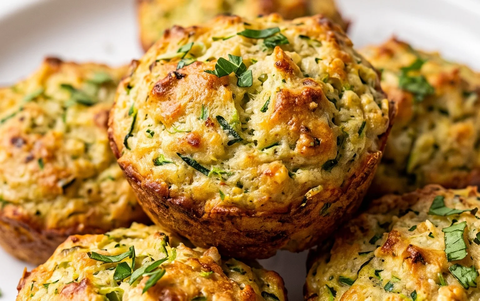 Zucchini Garlic Bites