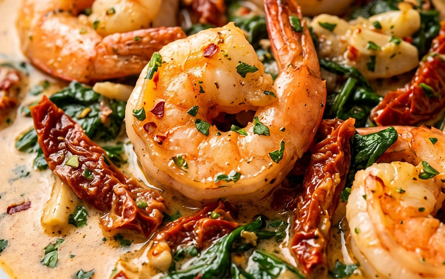 Tuscan Shrimp (One-Pan, 30-Minute Dinner)