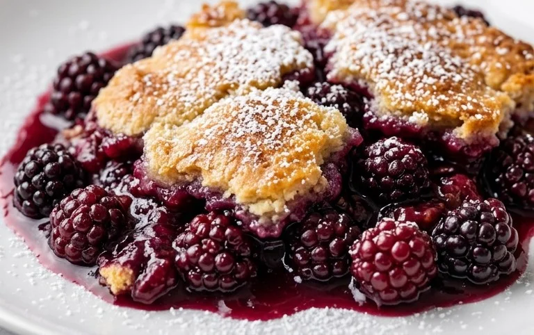 The Pioneer Women's Blackberry Cobbler