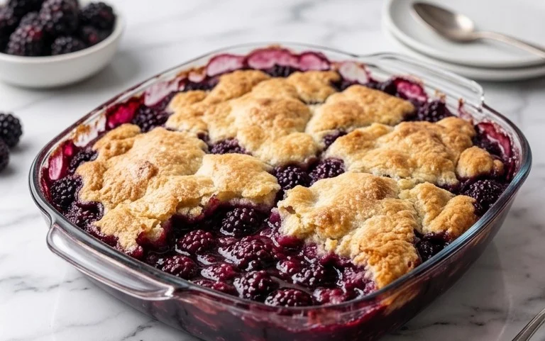 The Pioneer Women's Blackberry Cobbler