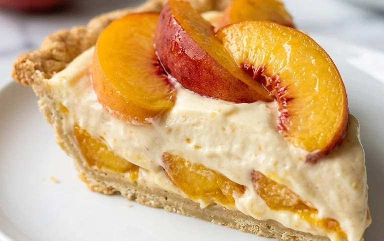 Peaches and Cream Pie