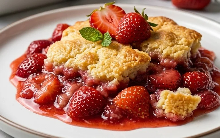 Strawberry Cobbler