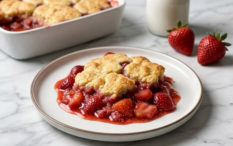 Strawberry Cobbler