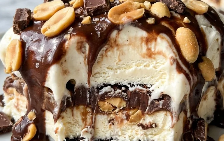 Buster Bar Ice Cream Dessert