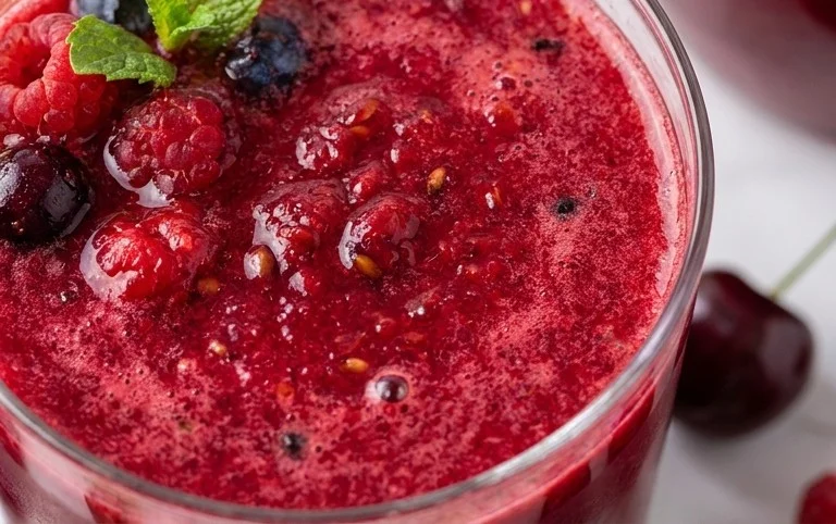 Watermelon Cherry Berry Beet Juice