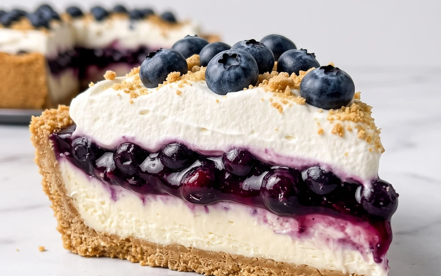 No-Bake Blueberry Yum Yum
