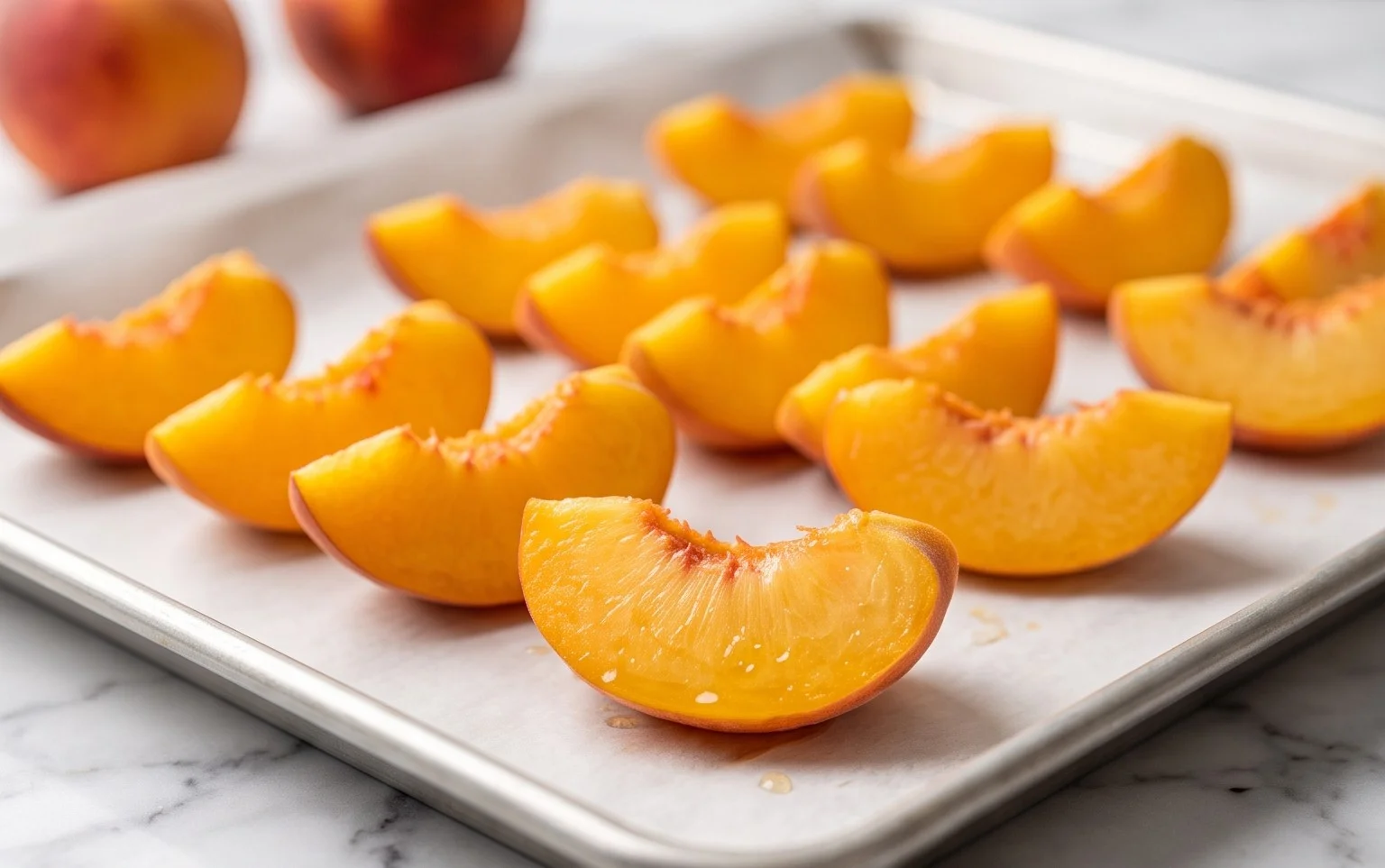 Freezing Peaches, How to Easily Freeze Peaches