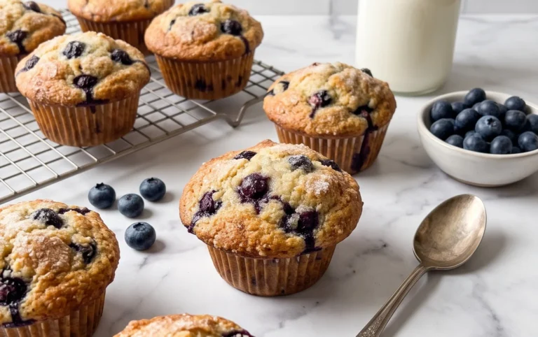 Homemade Blueberry Muffins