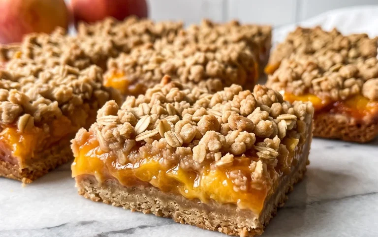 Fresh Peach Crum extractb Bars