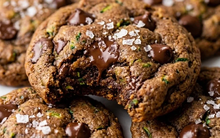 Zucchini Chocolate Chip Cookies