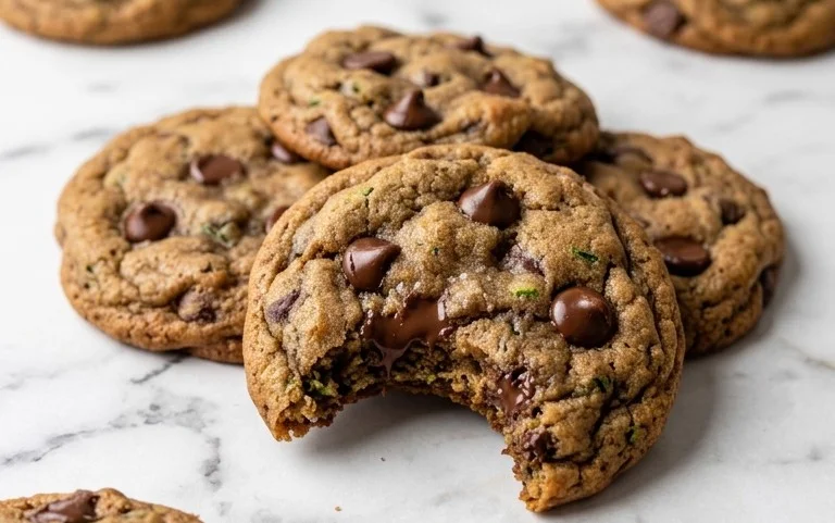 Zucchini Chocolate Chip Cookies