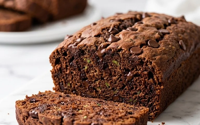 Double Chocolate Zucchini Bread