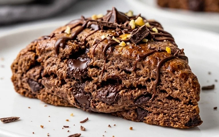 Triple Chocolate Scones