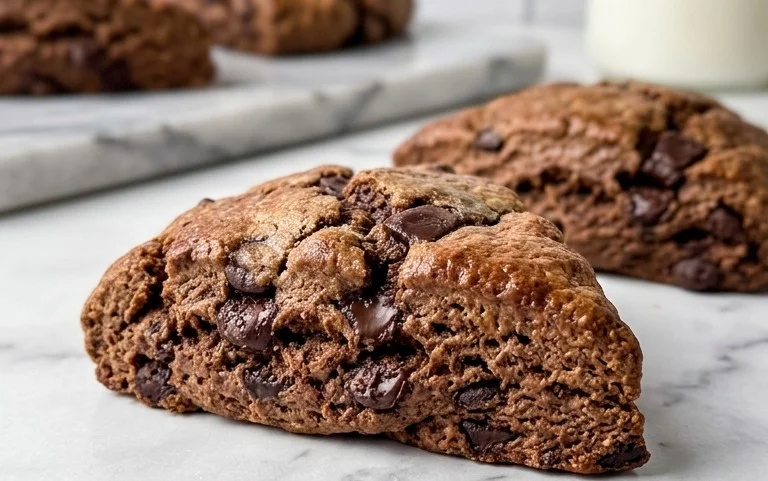 Triple Chocolate Scones