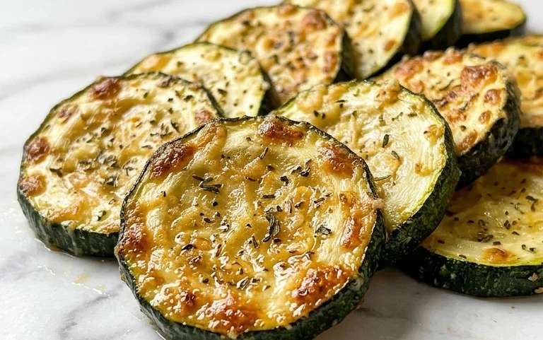 Oven Roasted Parmesan Zucchini