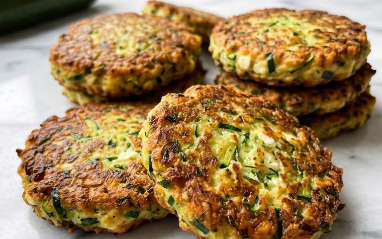 Kolokithokeftedes (Greek Zucchini Fritters)
