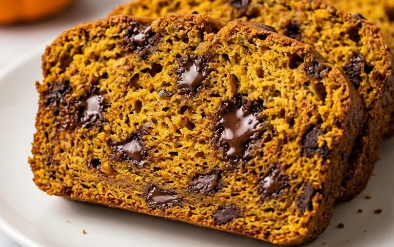 Pumpkin Chocolate Chip Bread