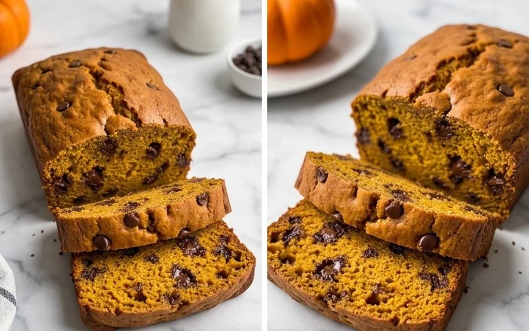 Pumpkin Chocolate Chip Bread
