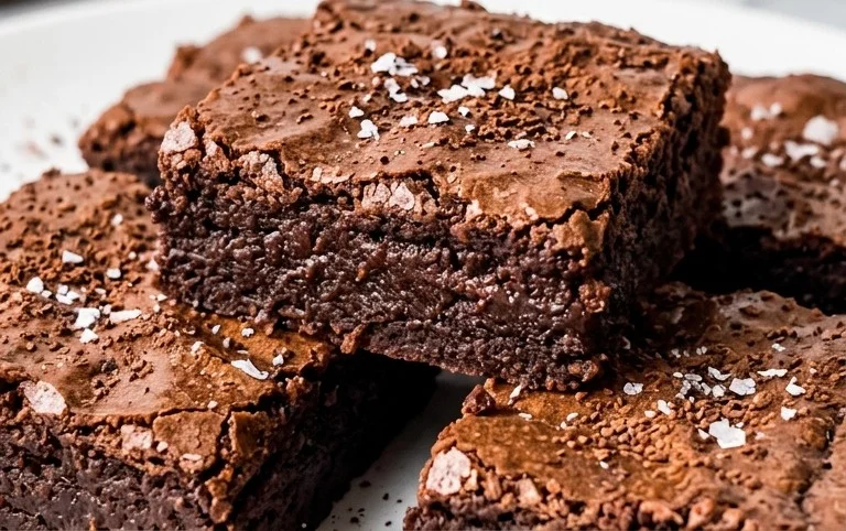 Flourless Chickpea Brownies (Vegan & Gluten Free)