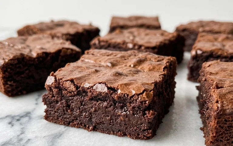Flourless Chickpea Brownies (Vegan & Gluten Free)