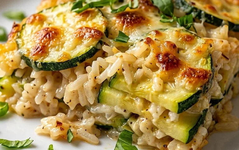 Julia Child's Zucchini and Rice Gratin (Tian de Courgettes au Riz)