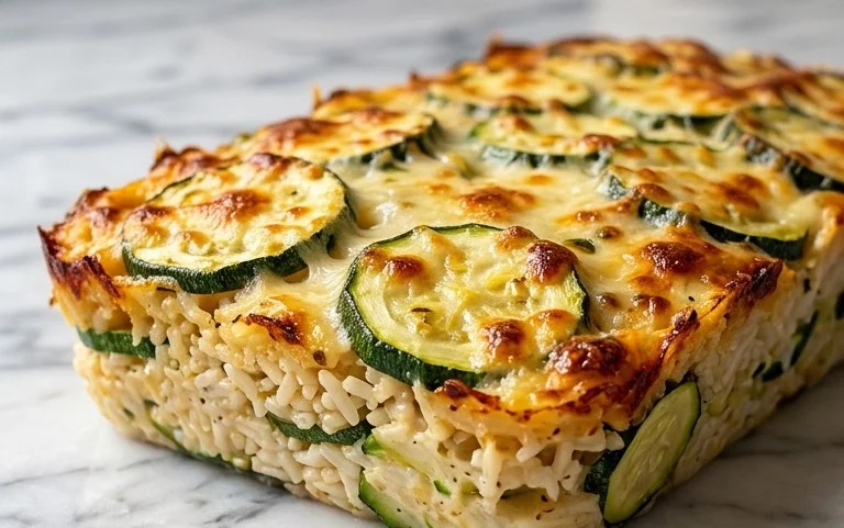 Julia Child's Zucchini and Rice Gratin (Tian de Courgettes au Riz)