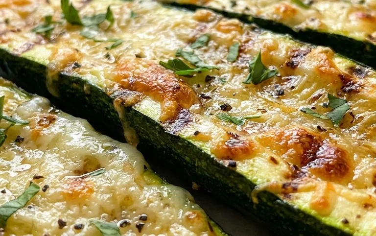 Grilled Zucchini with Parmesan